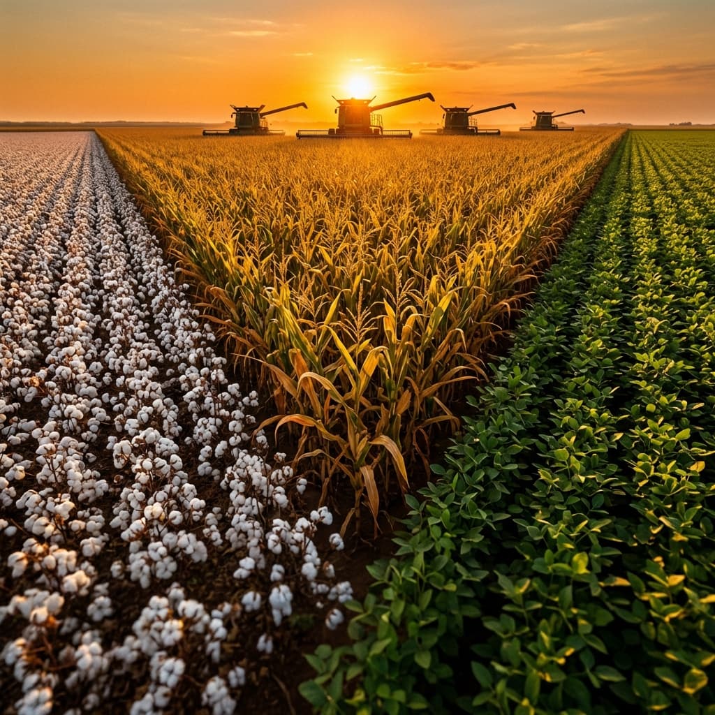 Campos de Algodão, Milho e Soja